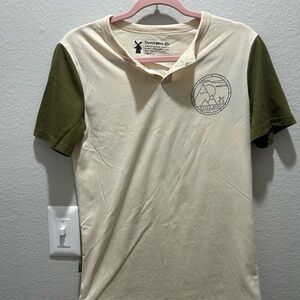Dutch Bros Cream and Olive Men's Tee